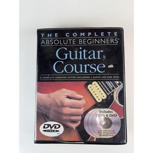 Complete Absolute Beginners Guitar Course Book 2 CDs DVD David Harrison Tutor